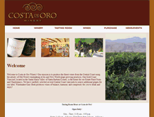 Tablet Screenshot of cdowinery.com